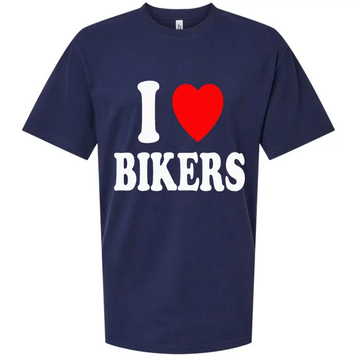 I Heart Bikers Sexy Hot Attraction Motorcycle Sueded Cloud Jersey T-Shirt