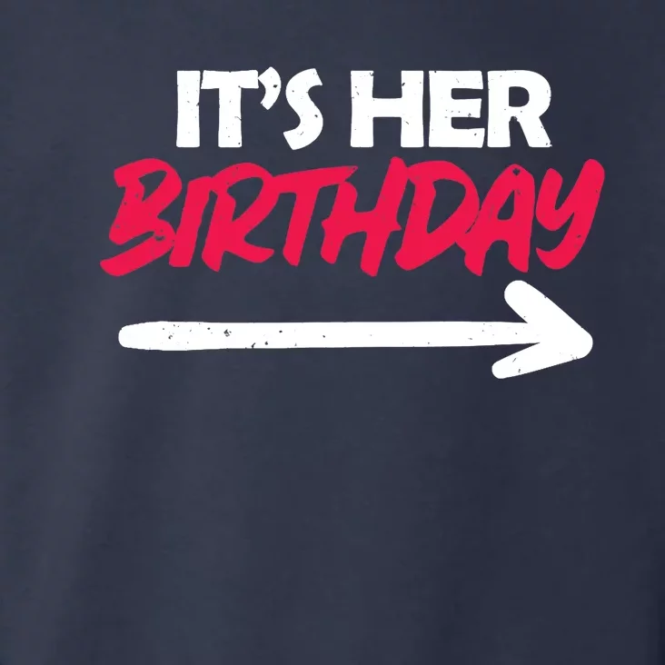 It's Her Birthday Toddler Hoodie