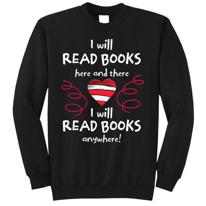 I Heart Books. Book Lovers. Readers. Read More Books Reading Lovers Tall Sweatshirt