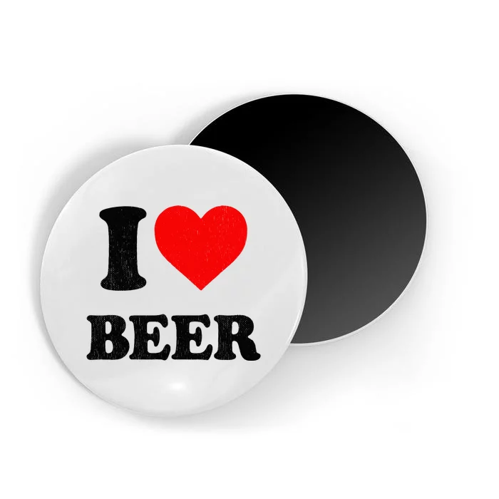 I Heart Beer For Beer Drinker I Love Beer Magnet