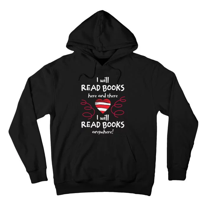 I Heart Books. Book Lovers. Readers. Read More Books. Tall Hoodie