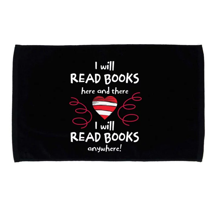 I Heart Books. Book Lovers. Readers. Read More Books. Microfiber Hand Towel