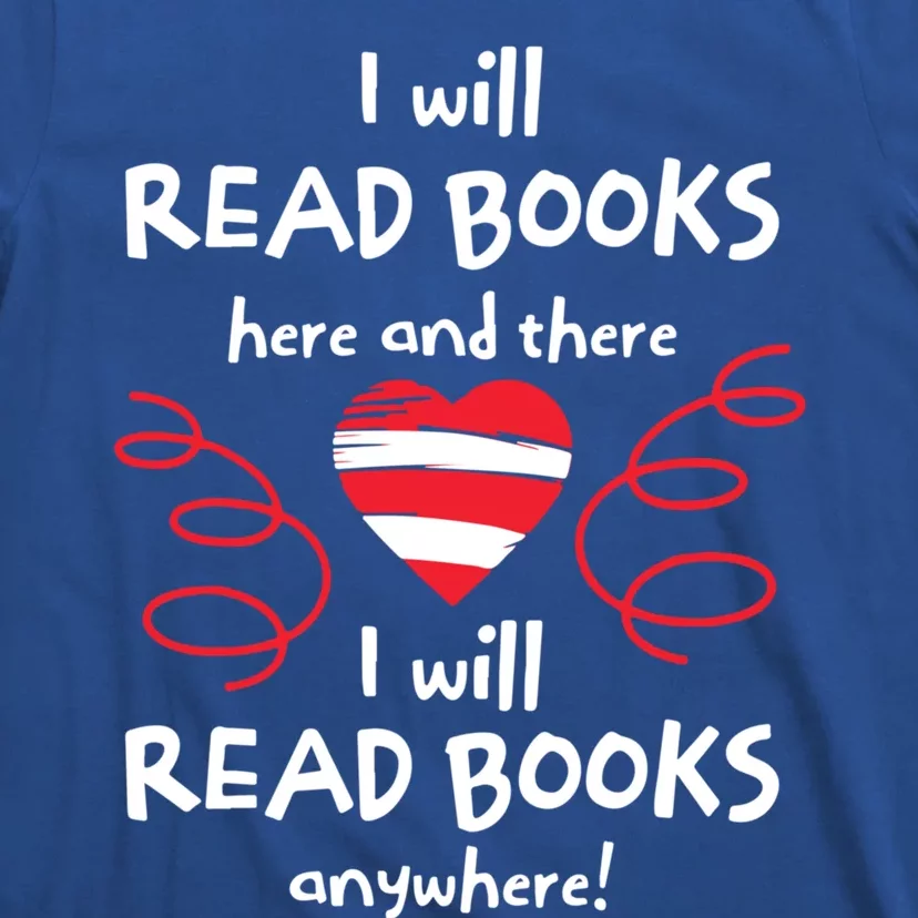 I Heart Books. Book Lovers. Readers. Read More Books. T-Shirt