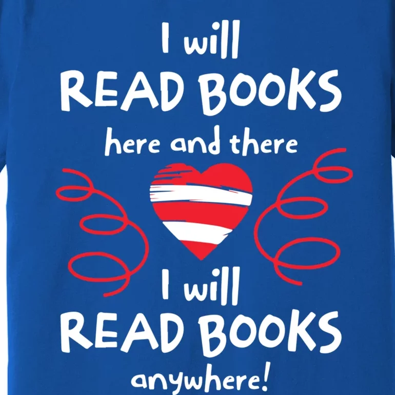 I Heart Books. Book Lovers. Readers. Read More Books. Premium T-Shirt