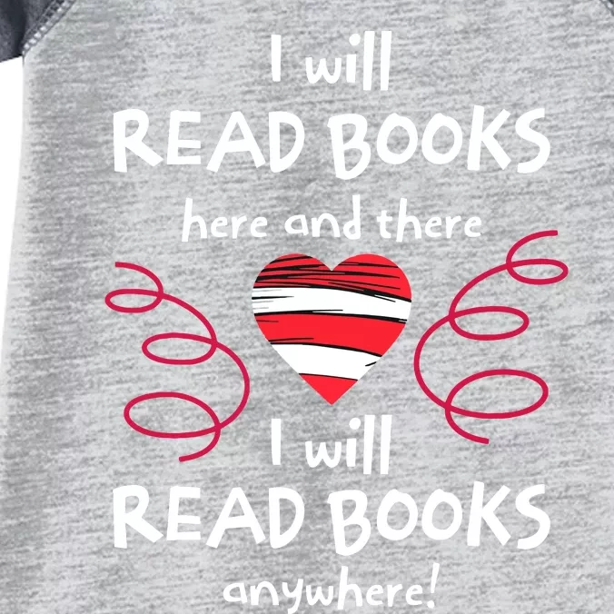 I Heart Books Book Lovers Readers Read More Books Infant Baby Jersey Bodysuit