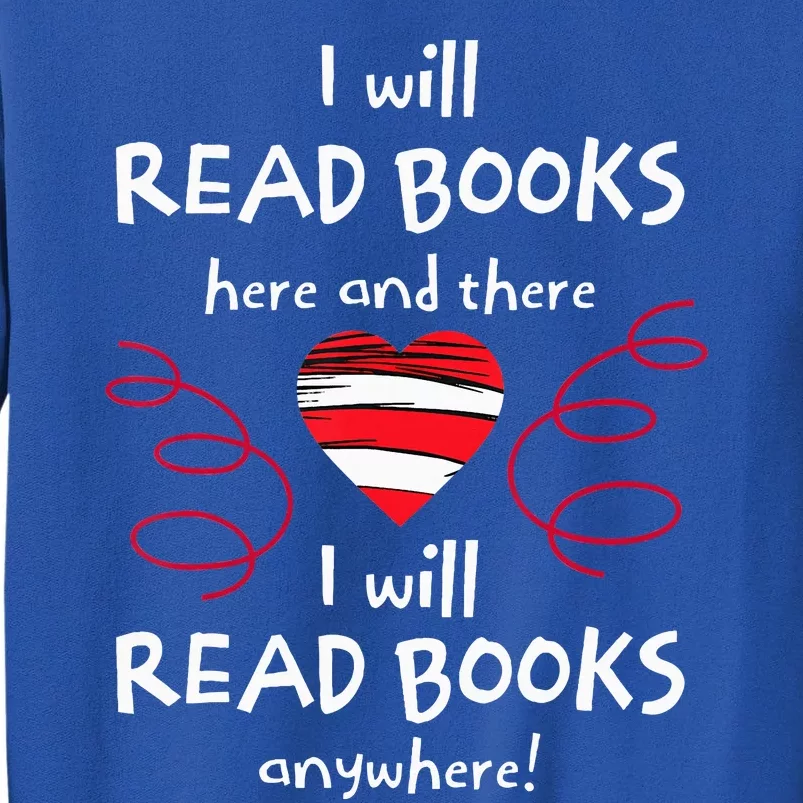 I Heart Books. Book Lovers. Readers. Read More Books Sweatshirt