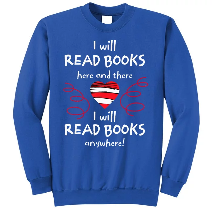 I Heart Books. Book Lovers. Readers. Read More Books Sweatshirt