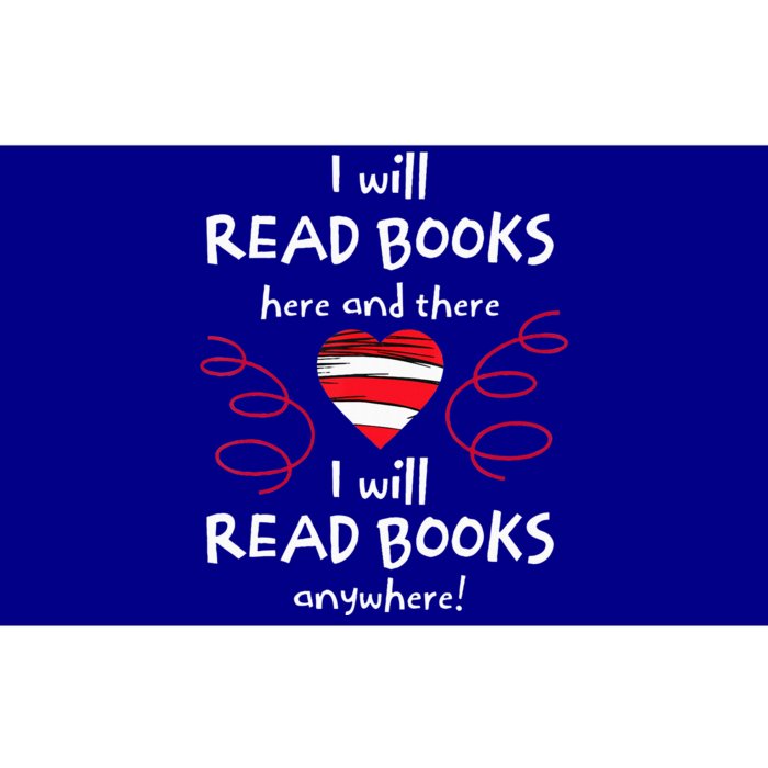 I Heart Books. Book Lovers. Readers. Read More Books Bumper Sticker