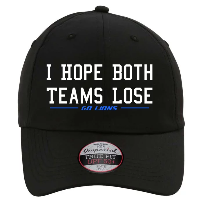 I Hope Both Teams Lose The Original Performance Cap