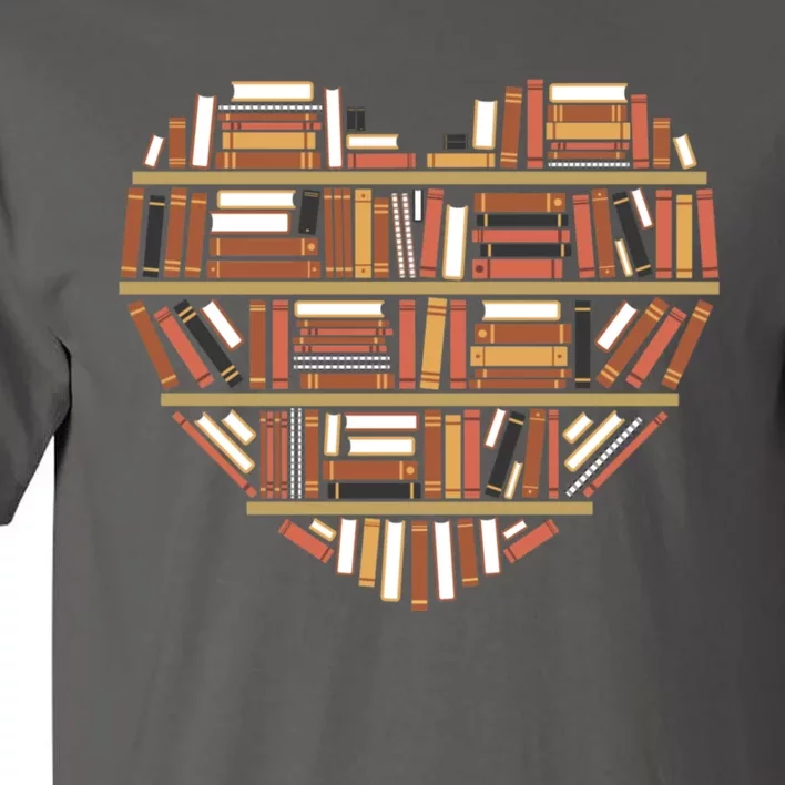 I Heart Books I Love Books Gift Tall T-Shirt