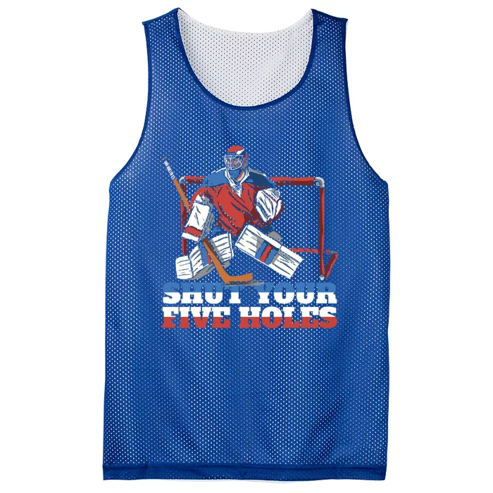 Ice Hockey Coach Ice Hockey Player Ice Hockey Stick Gift Mesh Reversible Basketball Jersey Tank