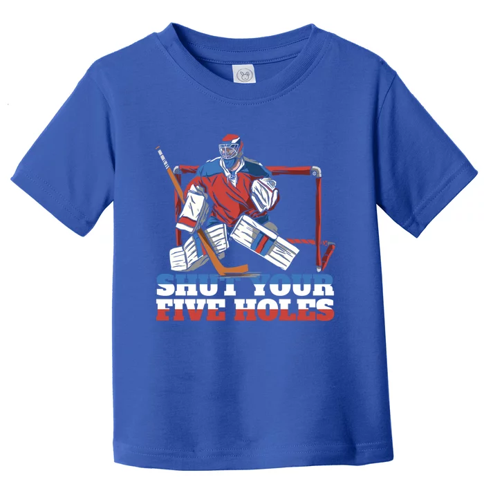 Ice Hockey Coach Ice Hockey Player Ice Hockey Stick Gift Toddler T-Shirt