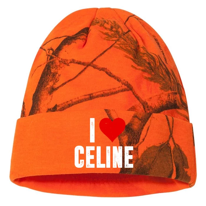 I Heart Celine Kati - 12in Camo Beanie