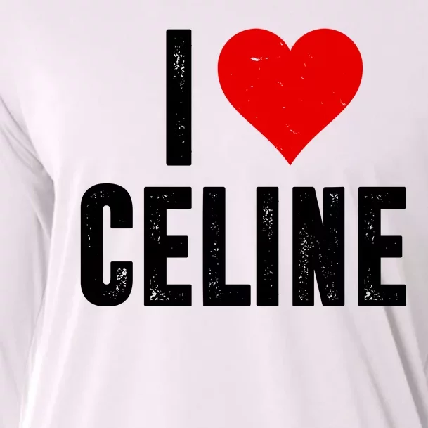 I Heart Celine Cooling Performance Long Sleeve Crew