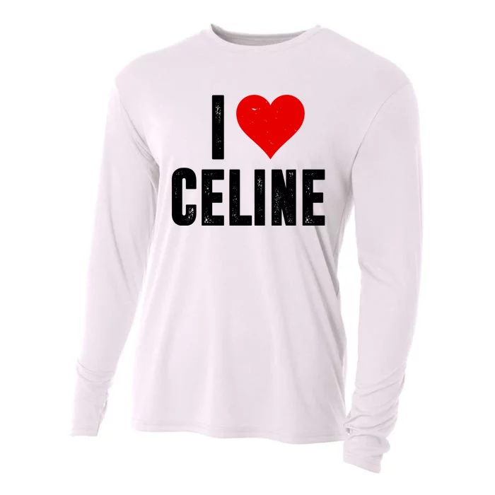 I Heart Celine Cooling Performance Long Sleeve Crew