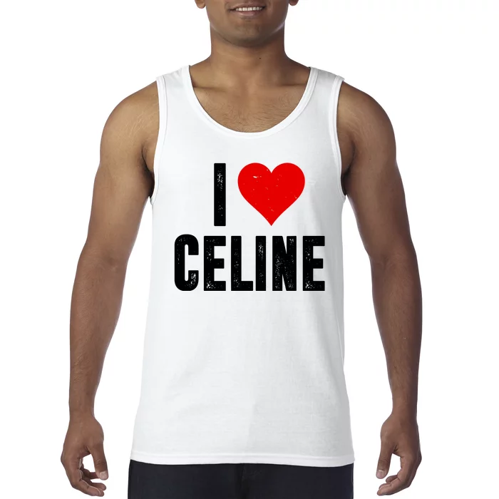 I Heart Celine Tank Top