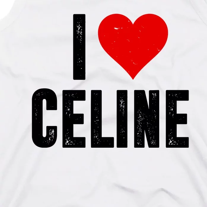 I Heart Celine Tank Top