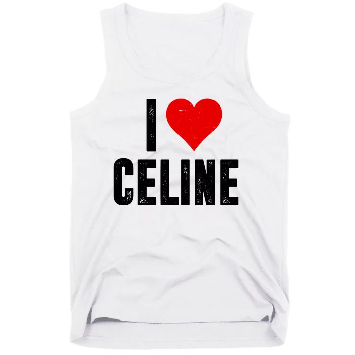 I Heart Celine Tank Top