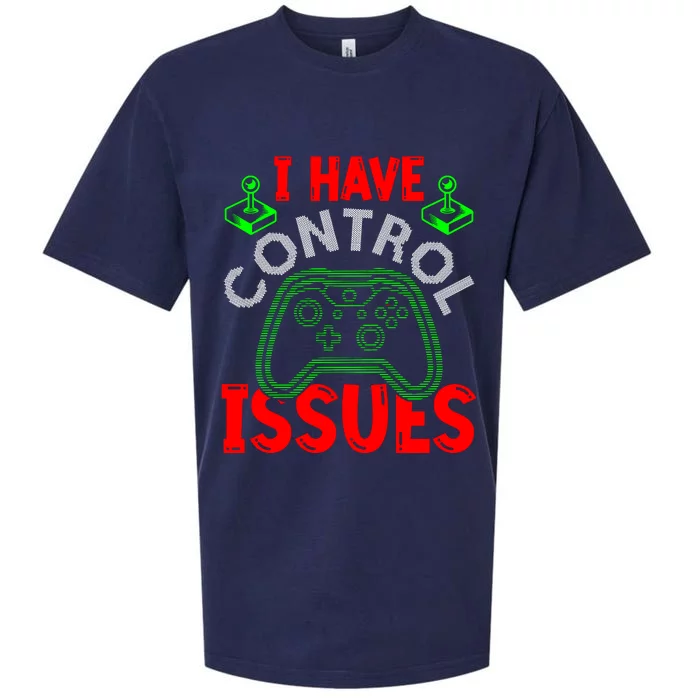 I Have Control Issues Gaming T Sueded Cloud Jersey T-Shirt