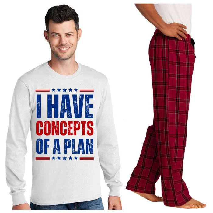 I Have Concepts Of A Plan Long Sleeve Pajama Set