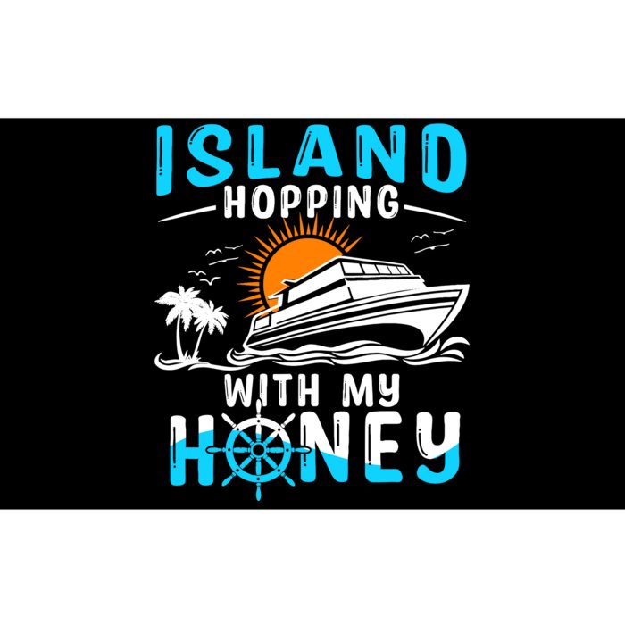 Island Hopping Couple Cruise Bumper Sticker