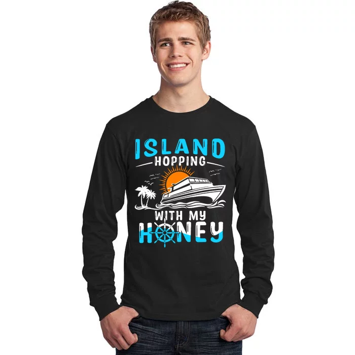 Island Hopping Couple Cruise Tall Long Sleeve T-Shirt