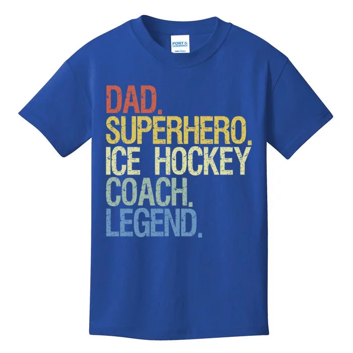 Ice Hockey Coach Cool Gift Kids T-Shirt