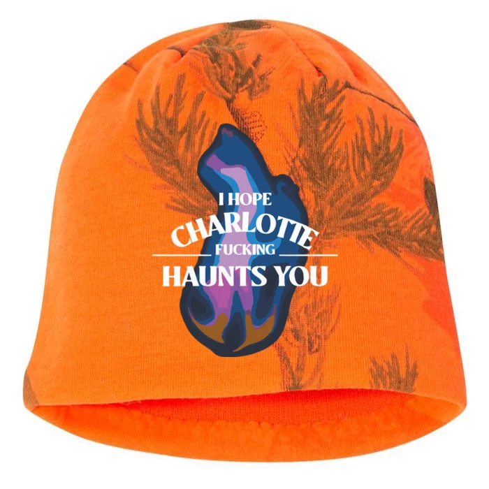 I Hope Charlotte Haunts You Pump Rules Kati - Camo Knit Beanie