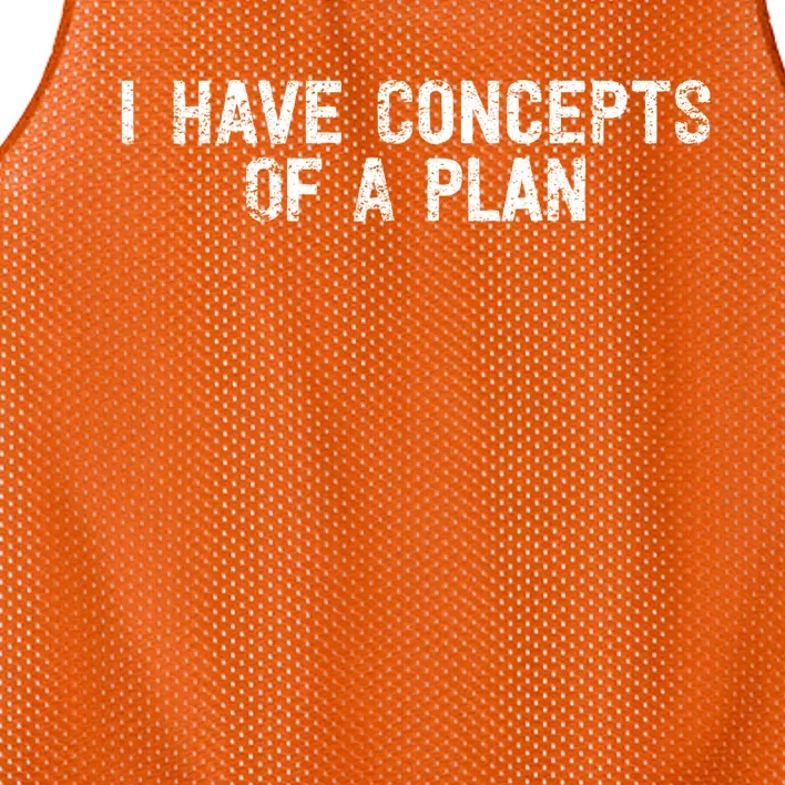 I Have Concepts Of A Plan Political 2024 Mesh Reversible Basketball Jersey Tank