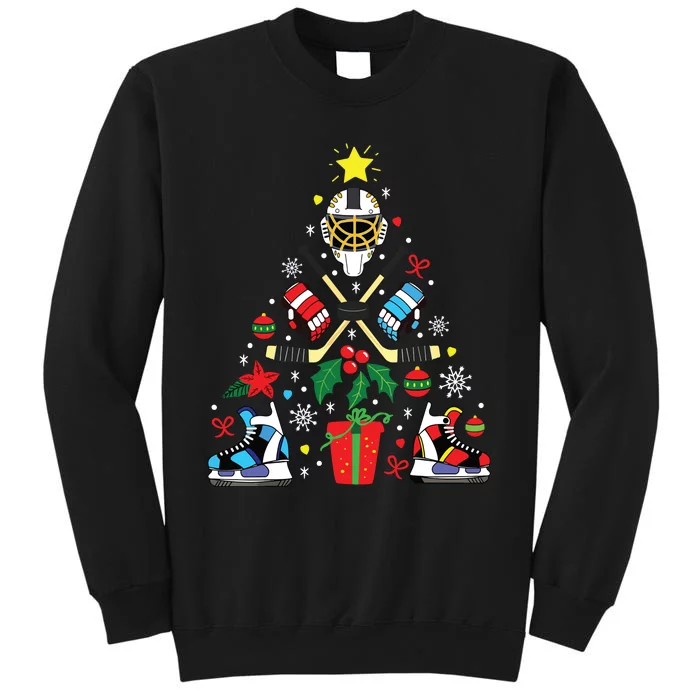 Ice Hockey Christmas Ornament Tree Funny Xmas Sweatshirt