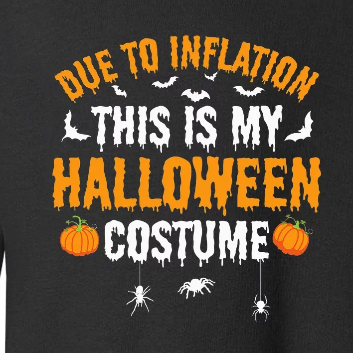 InflationInspired Halloween Costume Make a Statement Toddler Sweatshirt