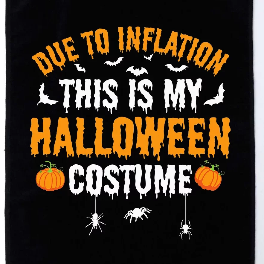 InflationInspired Halloween Costume Make a Statement Platinum Collection Golf Towel