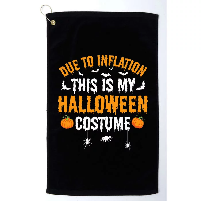 InflationInspired Halloween Costume Make a Statement Platinum Collection Golf Towel