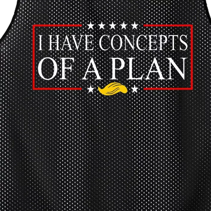 I Have Concepts Of A Plan Mesh Reversible Basketball Jersey Tank