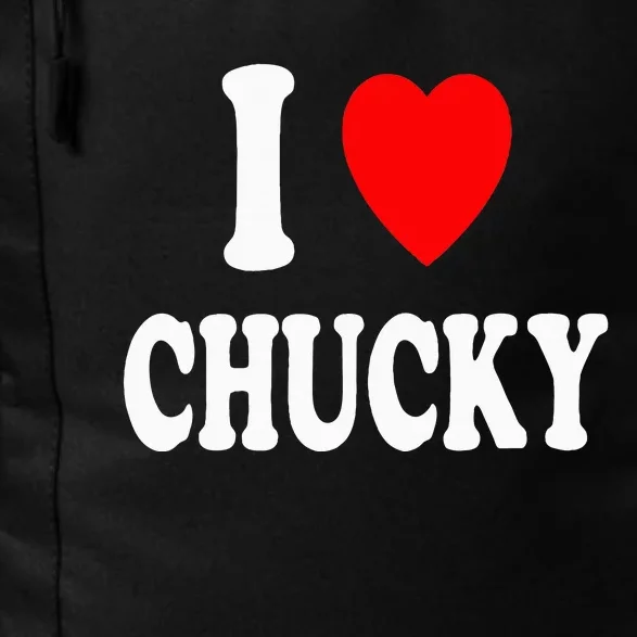 I Heart Chucky Cute Matching Couple Spouse Daily Commute Backpack