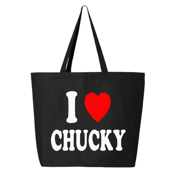 I Heart Chucky Cute Matching Couple Spouse 25L Jumbo Tote