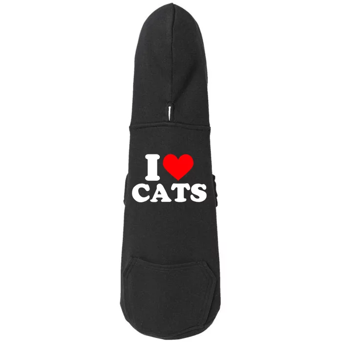 I Heart Cats Shirt I Heart Cats Tshirt I Love Cats Shirt Doggie 3-End Fleece Hoodie