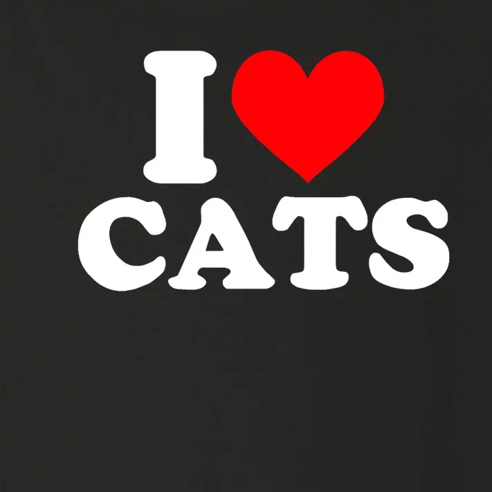 I Heart Cats Shirt I Heart Cats Tshirt I Love Cats Shirt Toddler Long Sleeve Shirt