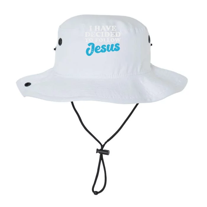 I Have Decided To Follow Jesus God Christian Legacy Cool Fit Booney Bucket Hat