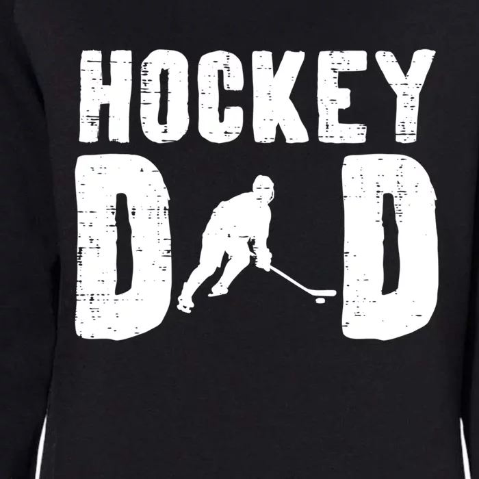 Ice Hockey Dad Cool Fathers Day Player Goalie Coach Papa Gift Womens California Wash Sweatshirt