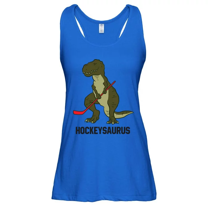 Ice Hockey Dinosaur Hockey Hockey Hockeysaurus Gift Ladies Essential Flowy Tank