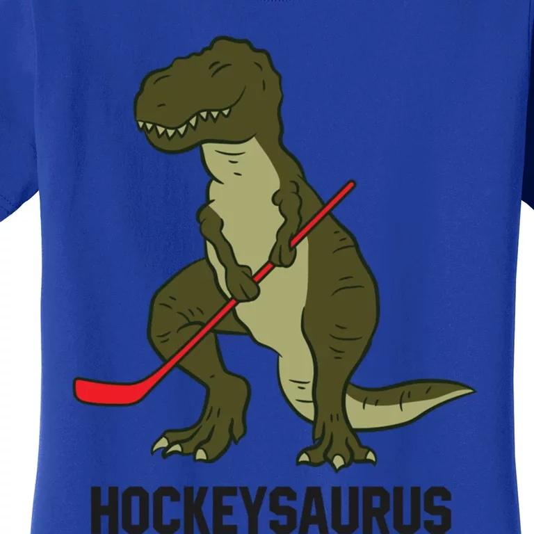 Ice Hockey Dinosaur Hockey Hockey Hockeysaurus Gift Women's T-Shirt