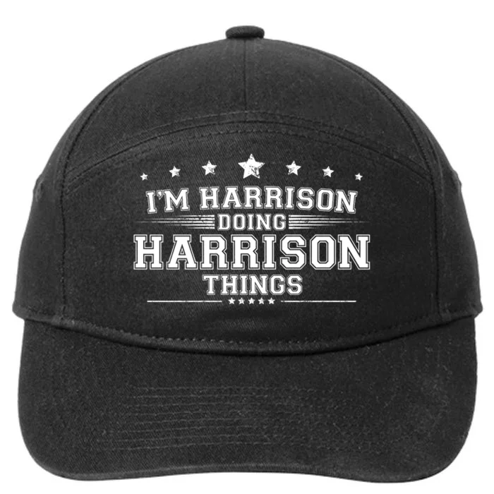 Im Harrison Doing Harrison Things 7-Panel Snapback Hat