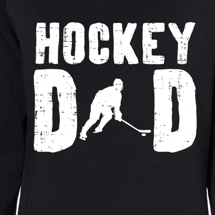 Ice Hockey Dad Cool Fathers Day Player Goalie Coach Papa Cool Gift Womens California Wash Sweatshirt