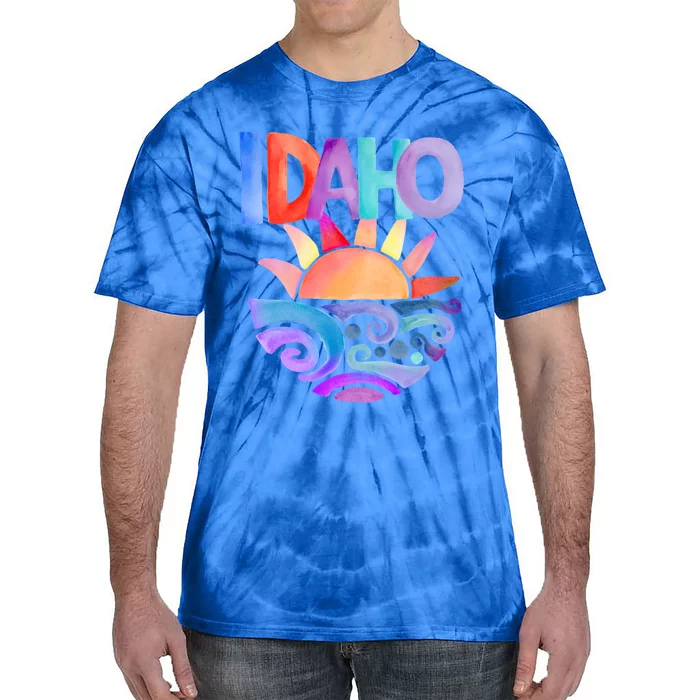 Idaho Happy Days Idaho Id Usa Cool Gift Tie-Dye T-Shirt