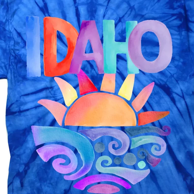 Idaho Happy Days Idaho Id Usa Cool Gift Tie-Dye T-Shirt