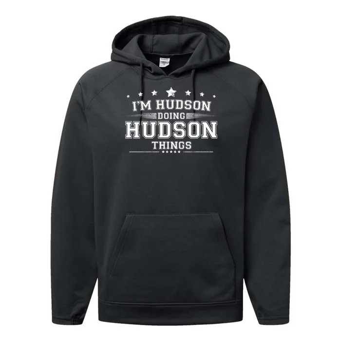 Im Hudson Doing Hudson Things Performance Fleece Hoodie