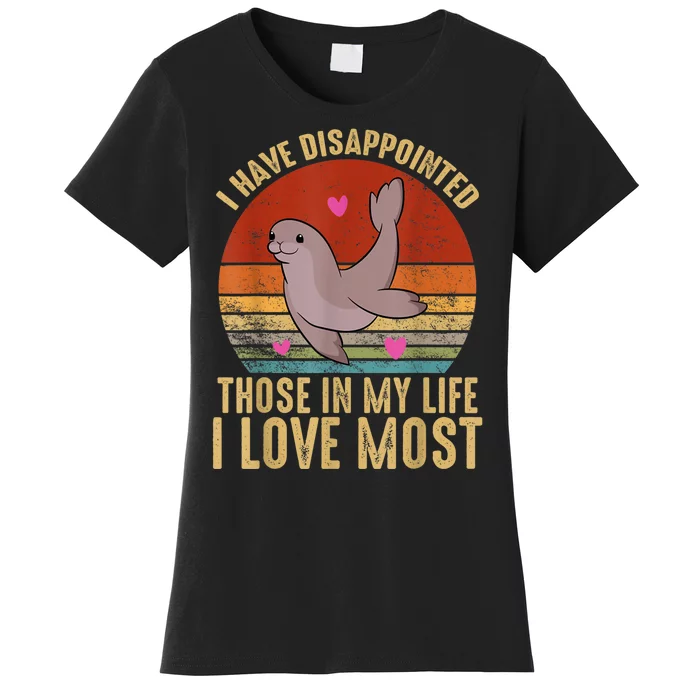 I Have Disappointed Those In My Life I Love Most By Justin McGuire Women's T-Shirt