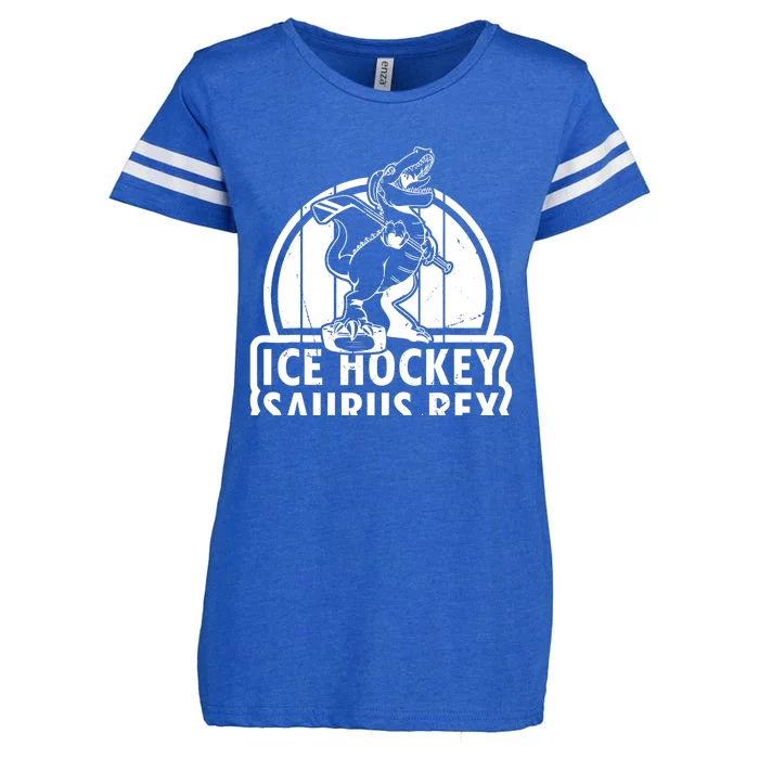 Ice Hockey Dinosaur Ice Hockey Saurus Rex - Ice Hockey Dino Enza Ladies Jersey Football T-Shirt