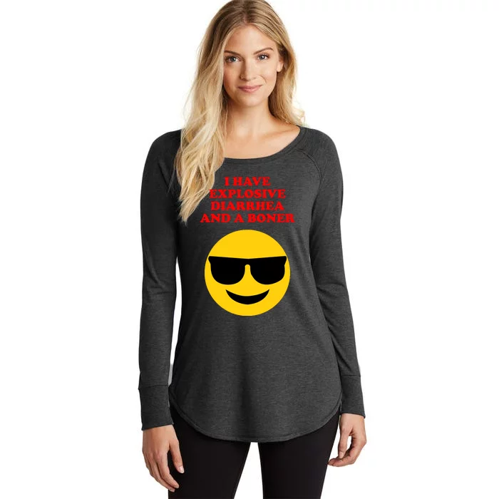 I Have Explosive Diarrhea And A Boner Women's Perfect Tri Tunic Long Sleeve Shirt